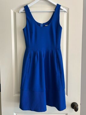Banana Republic Electric Blue Sleeveless Dress